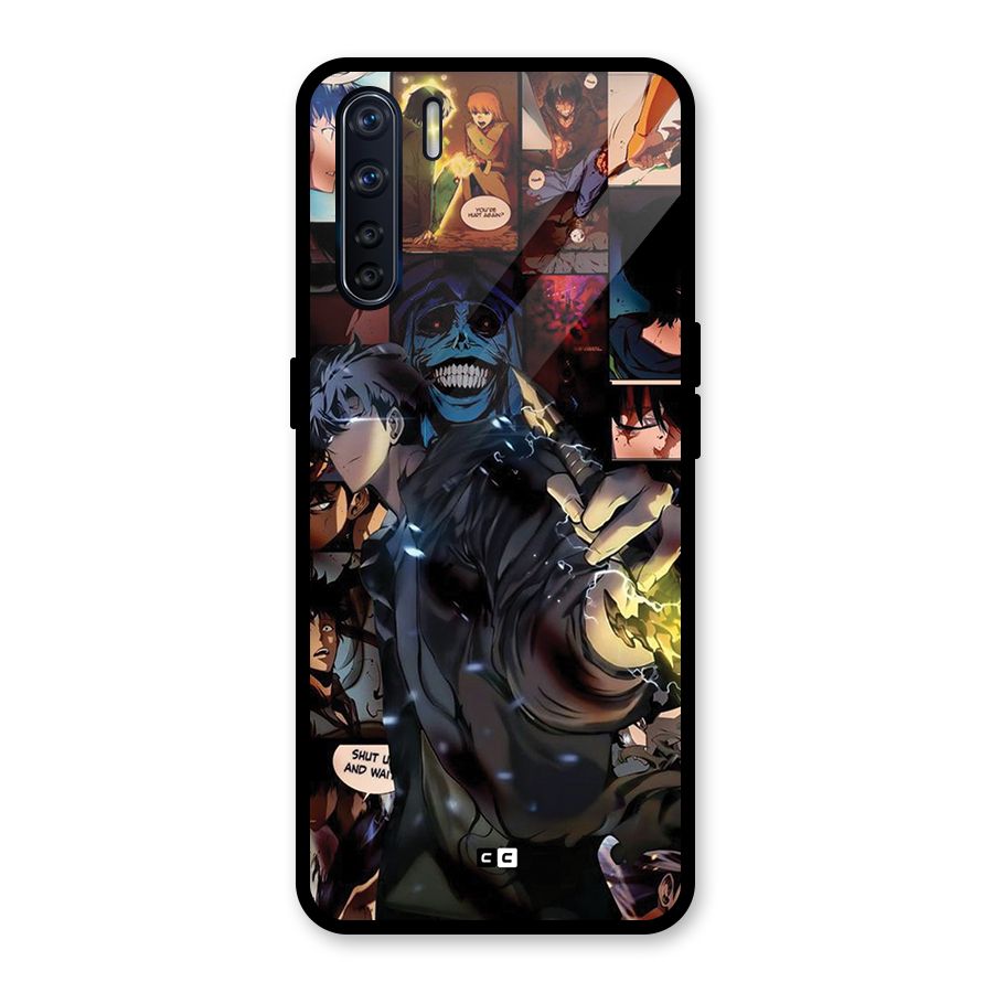 Solo Leveling Glass Back Case for Oppo F15