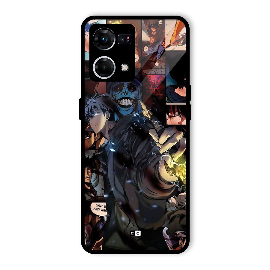 Solo Leveling Glass Back Case for Oppo F21 Pro 5G