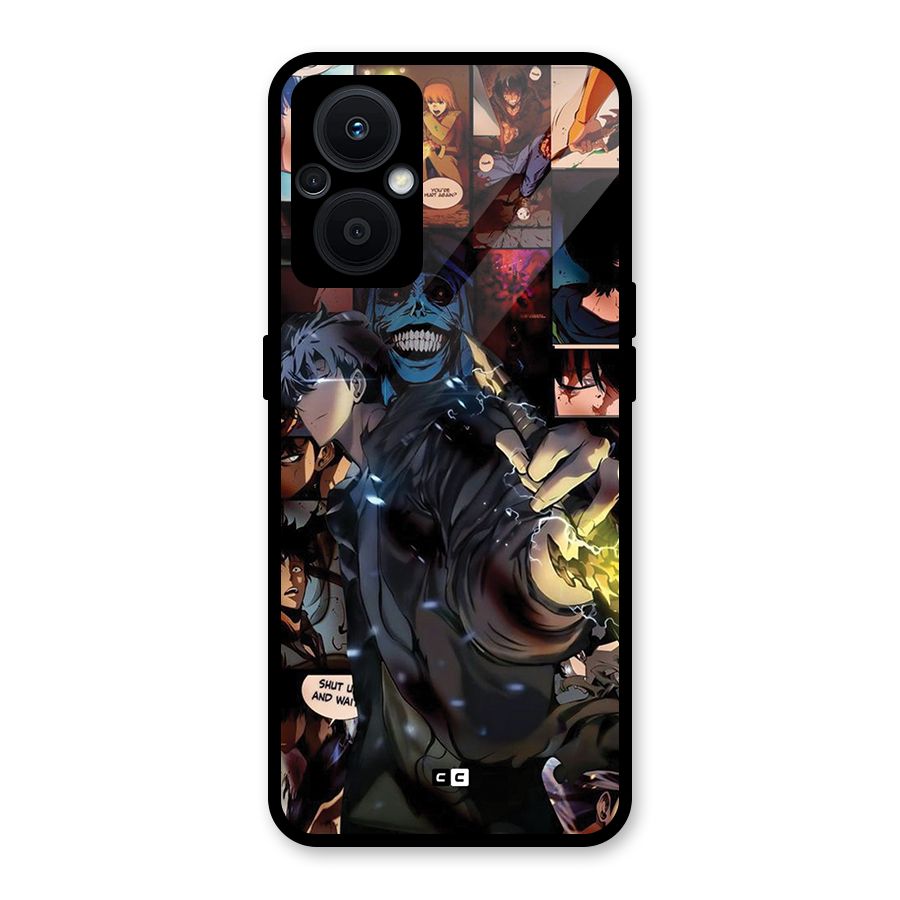 Solo Leveling Glass Back Case for Oppo F21s Pro 5G