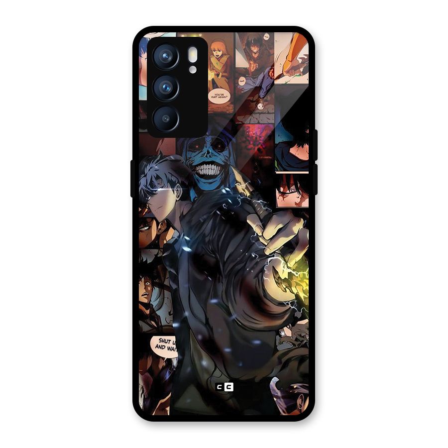Solo Leveling Glass Back Case for Oppo Reno6 5G