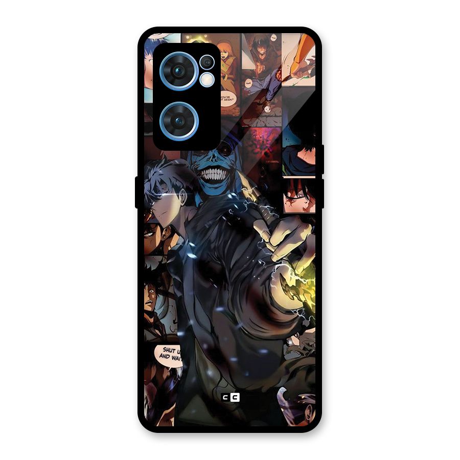 Solo Leveling Glass Back Case for Oppo Reno7 5G