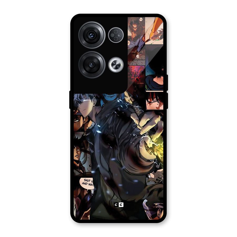 Solo Leveling Glass Back Case for Oppo Reno8 Pro 5G