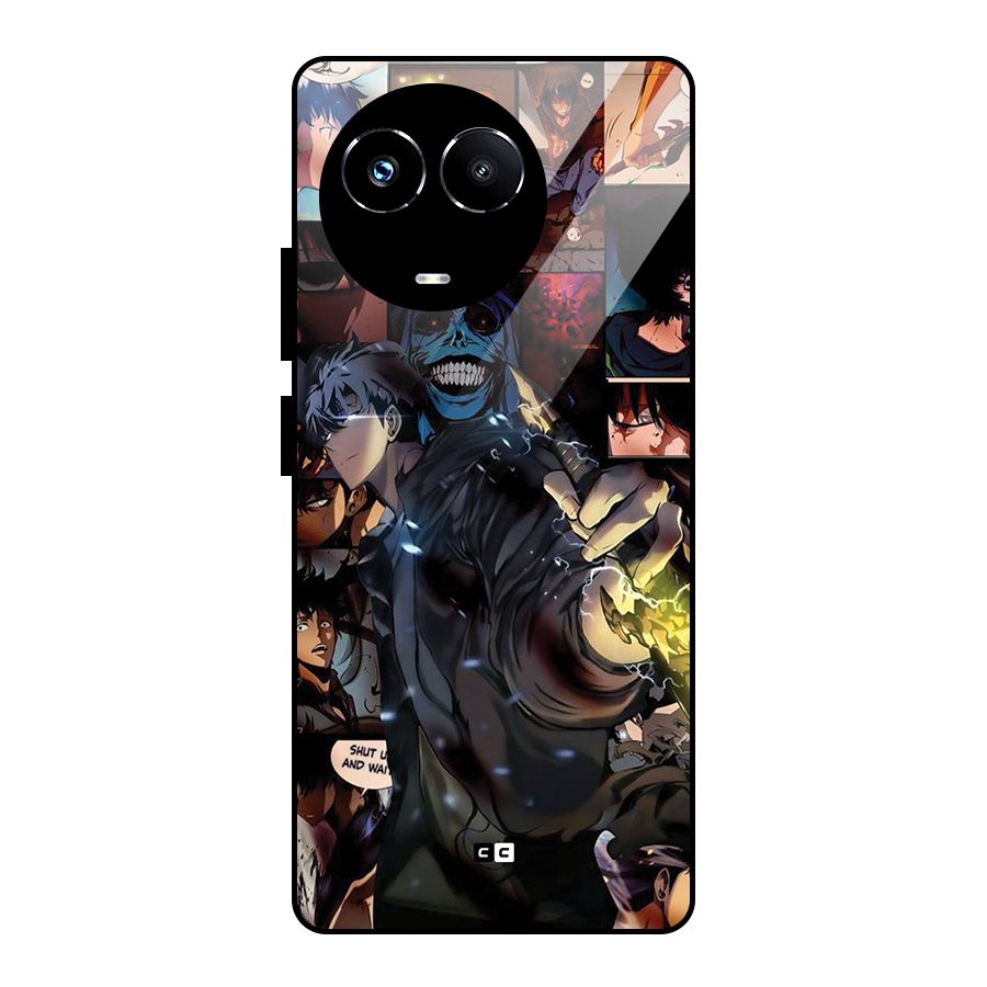 Solo Leveling Glass Back Case for Realme 11X