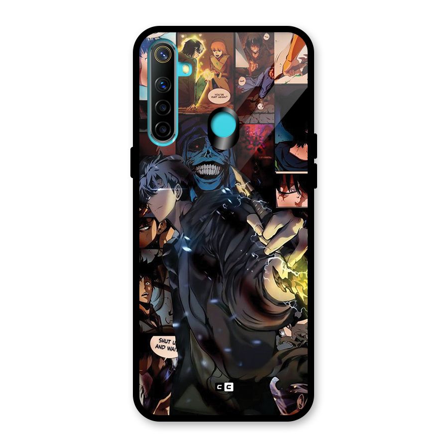 Solo Leveling Glass Back Case for Realme 5i
