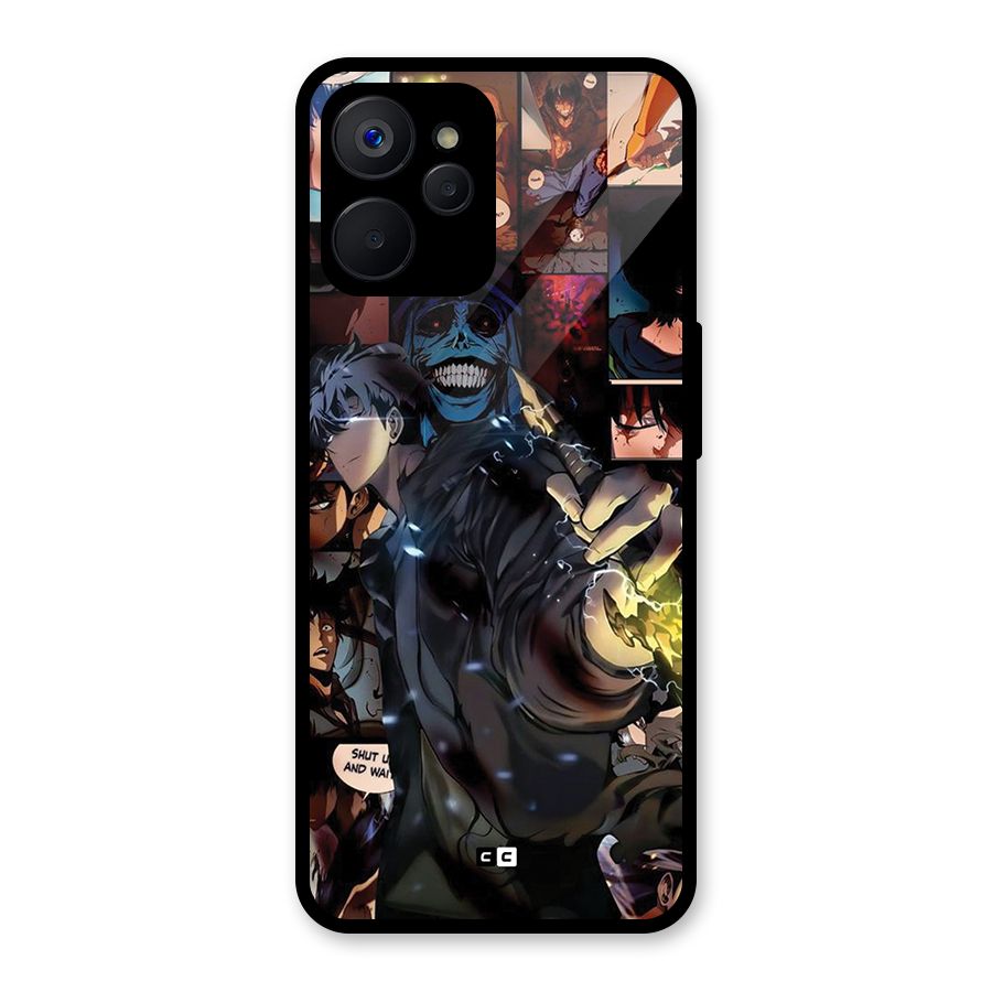 Solo Leveling Glass Back Case for Realme 9i 5G