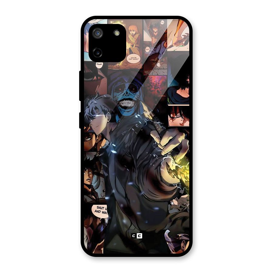 Solo Leveling Glass Back Case for Realme C11