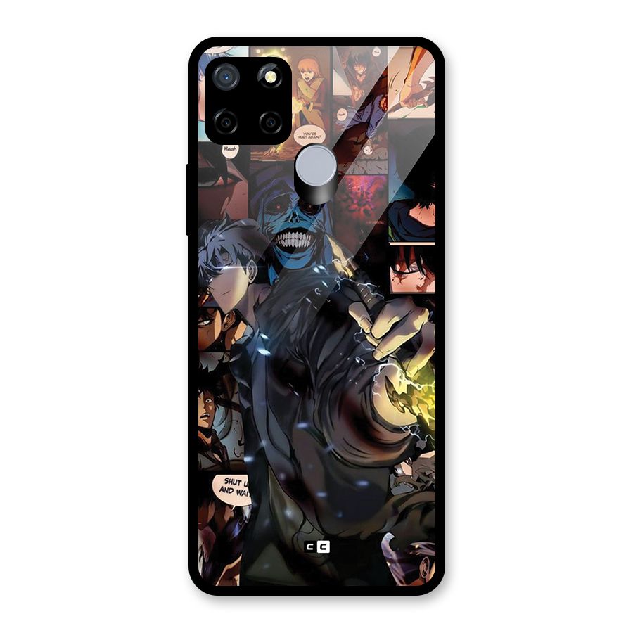 Solo Leveling Glass Back Case for Realme C12