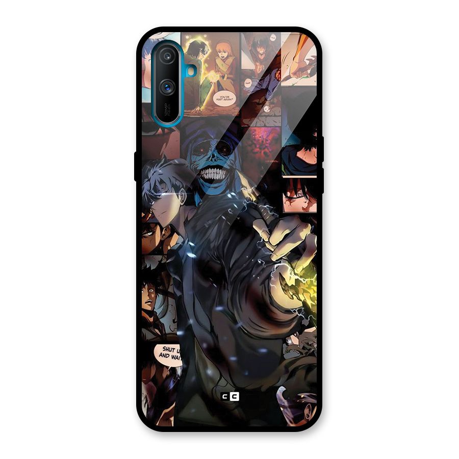 Solo Leveling Glass Back Case for Realme C3
