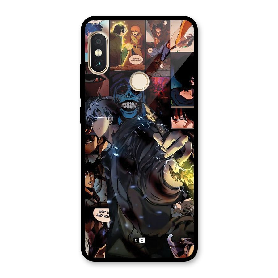Solo Leveling Glass Back Case for Redmi Note 5 Pro