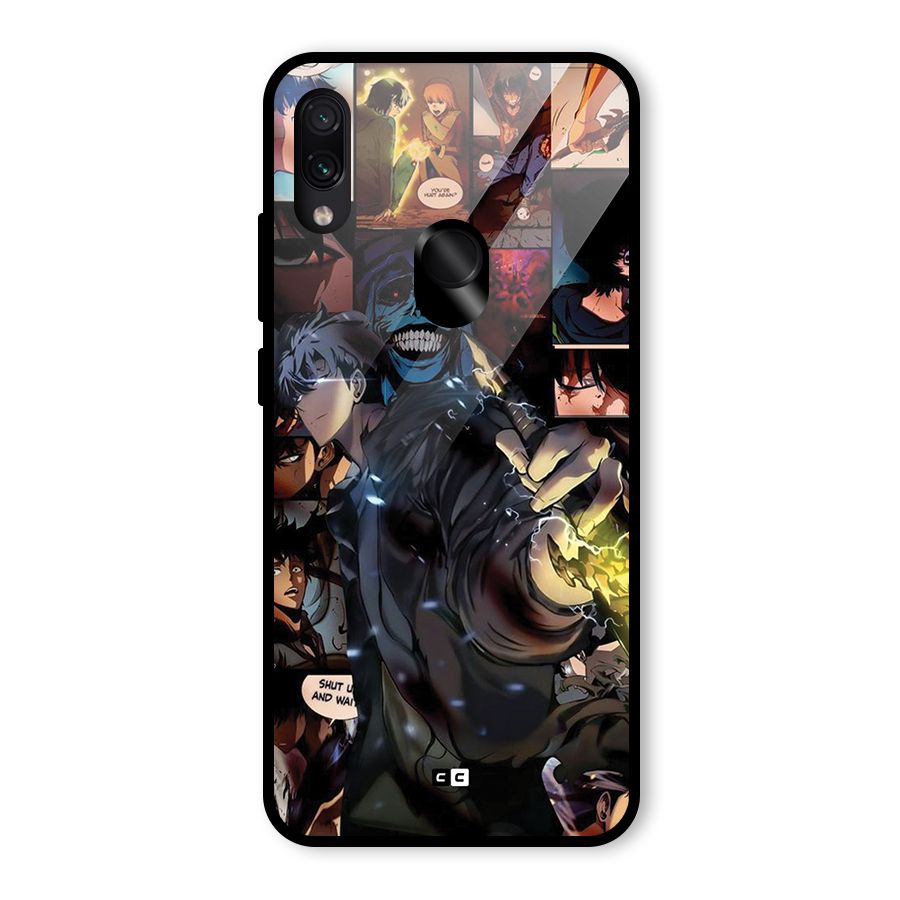 Solo Leveling Glass Back Case for Redmi Note 7S