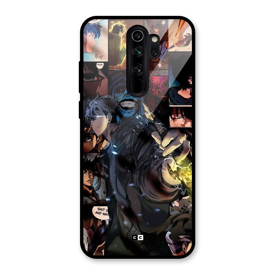 Solo Leveling Glass Back Case for Redmi Note 8 Pro