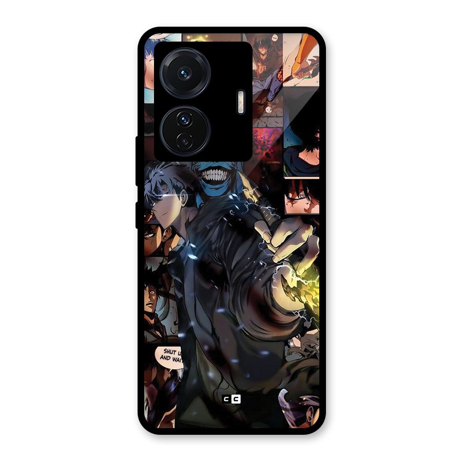Solo Leveling Glass Back Case for Vivo T1 Pro