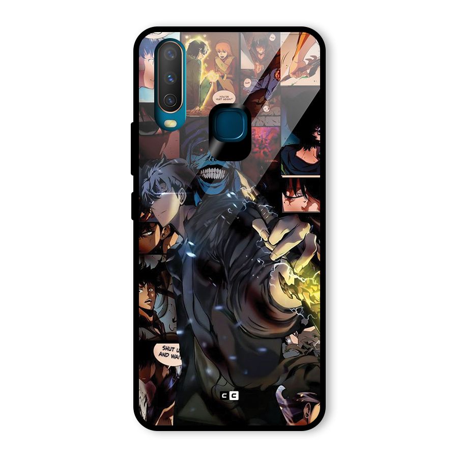 Solo Leveling Glass Back Case for Vivo U10
