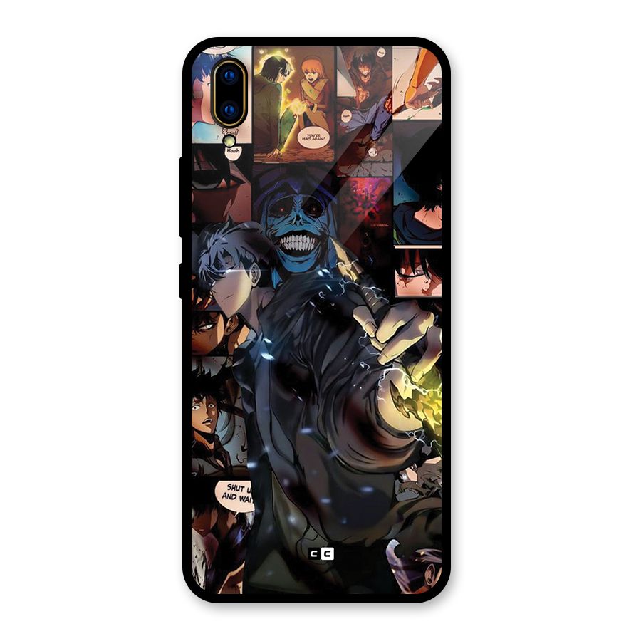 Solo Leveling Glass Back Case for Vivo V11 Pro