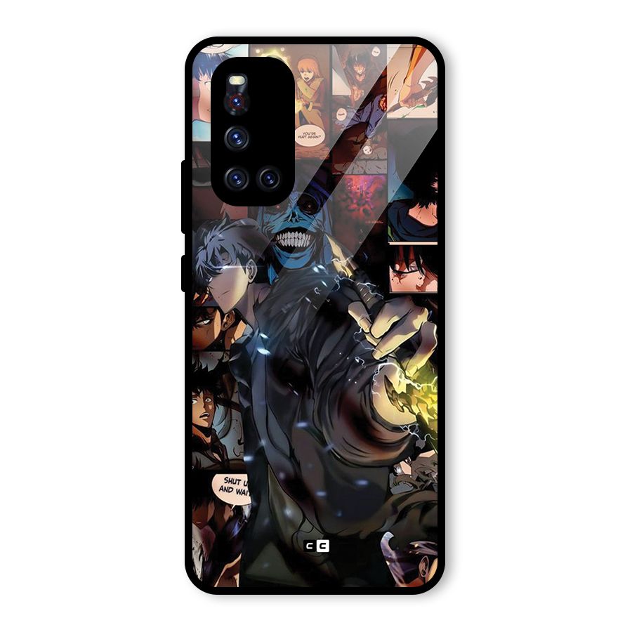Solo Leveling Glass Back Case for Vivo V19