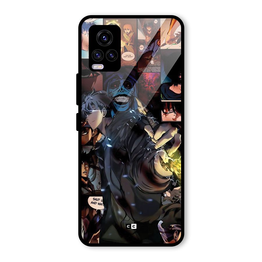 Solo Leveling Glass Back Case for Vivo V20 2021
