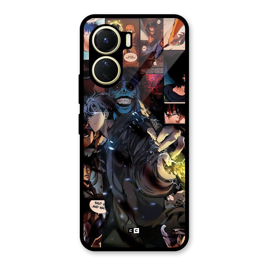 Solo Leveling Glass Back Case for Vivo Y16
