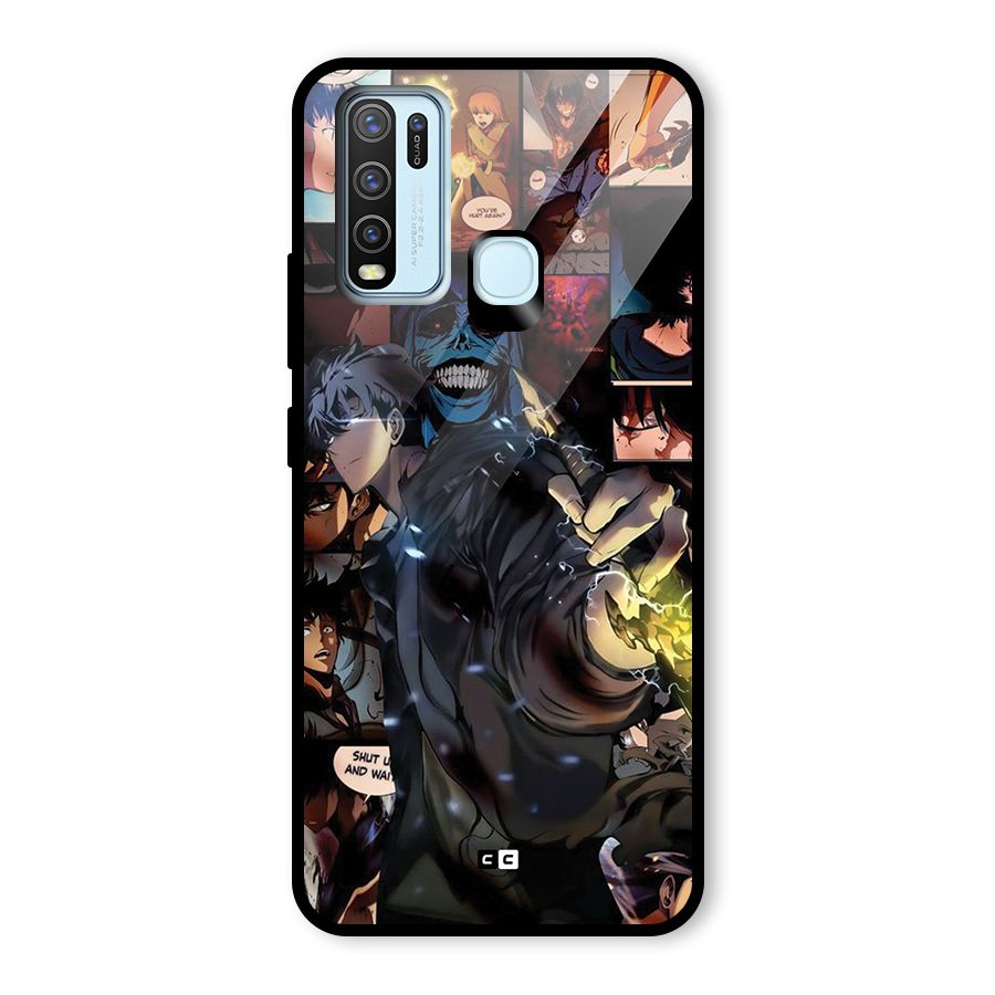 Solo Leveling Glass Back Case for Vivo Y30