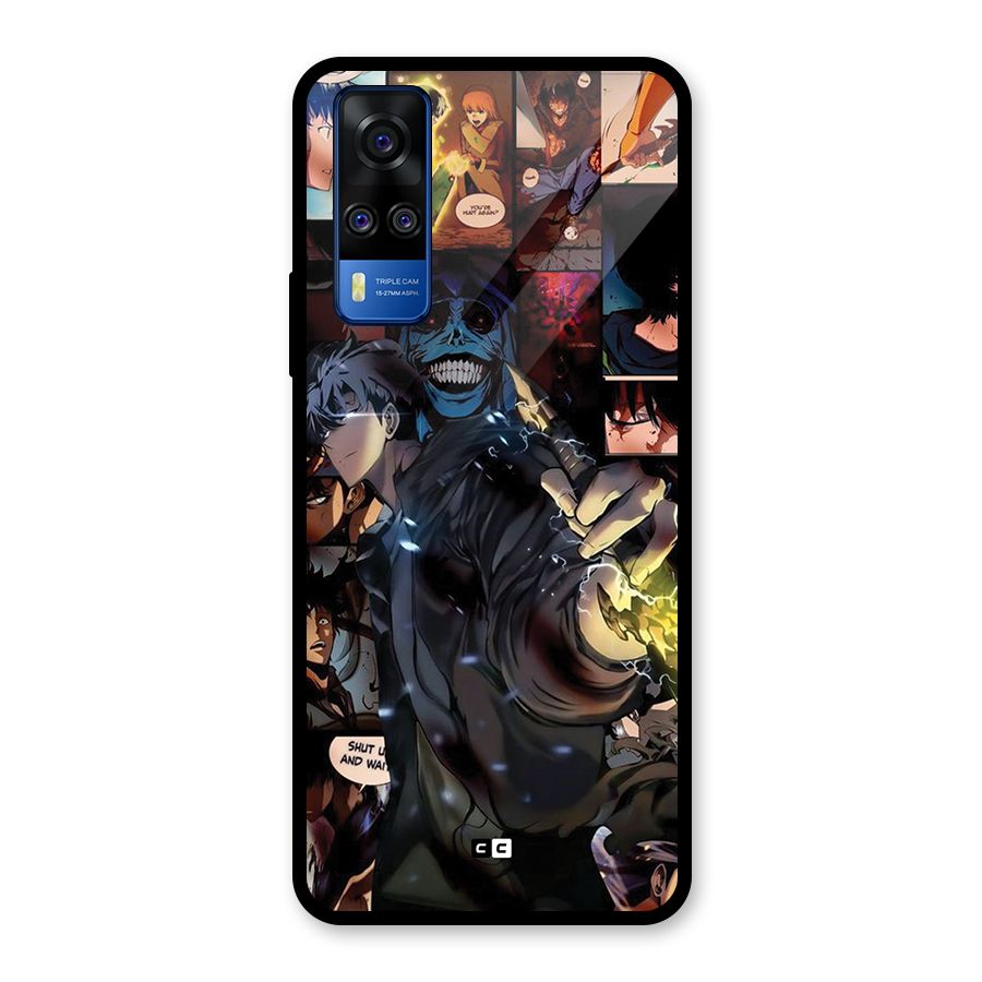 Solo Leveling Glass Back Case for Vivo Y31