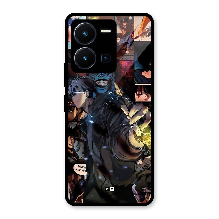 Solo Leveling Glass Back Case for Vivo Y35