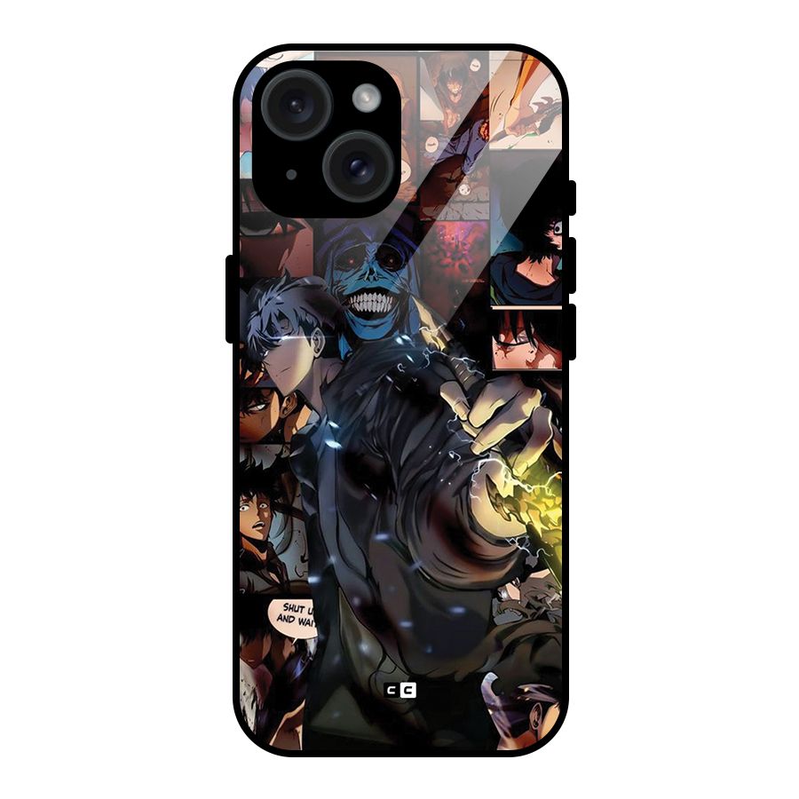Solo Leveling Glass Back Case for iPhone 15