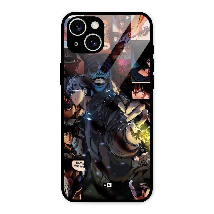 Solo Leveling Glass Back Case for iPhone 15 Plus