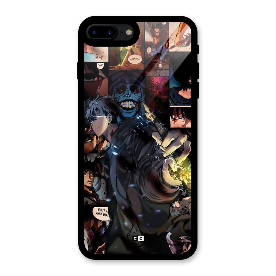 Solo Leveling Glass Back Case for iPhone 8 Plus