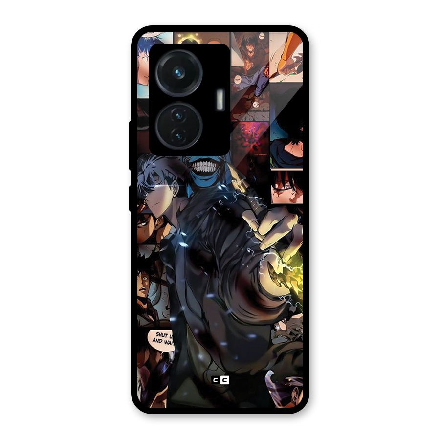 Solo Leveling Glass Back Case for iQOO Z6 44W