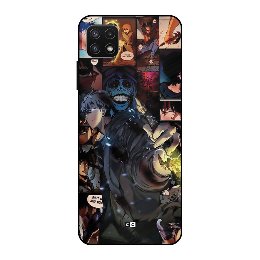 Solo Leveling Metal Back Case for Galaxy A22 5G