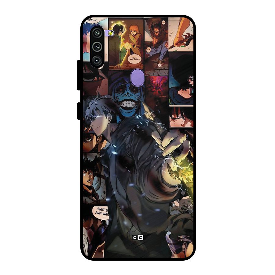 Solo Leveling Metal Back Case for Galaxy M11