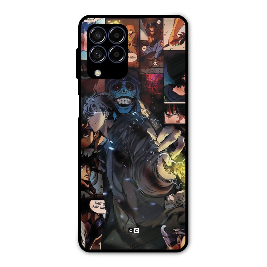 Solo Leveling Metal Back Case for Galaxy M53 5G