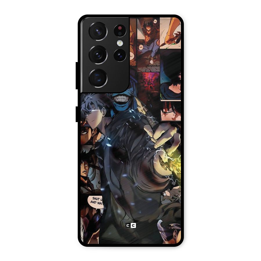 Solo Leveling Metal Back Case for Galaxy S21 Ultra 5G
