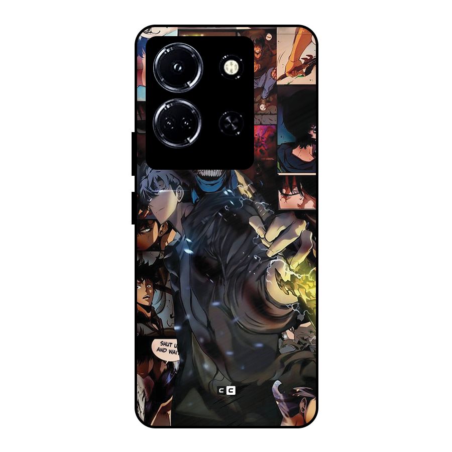 Solo Leveling Metal Back Case for Infinix Note 30 5G