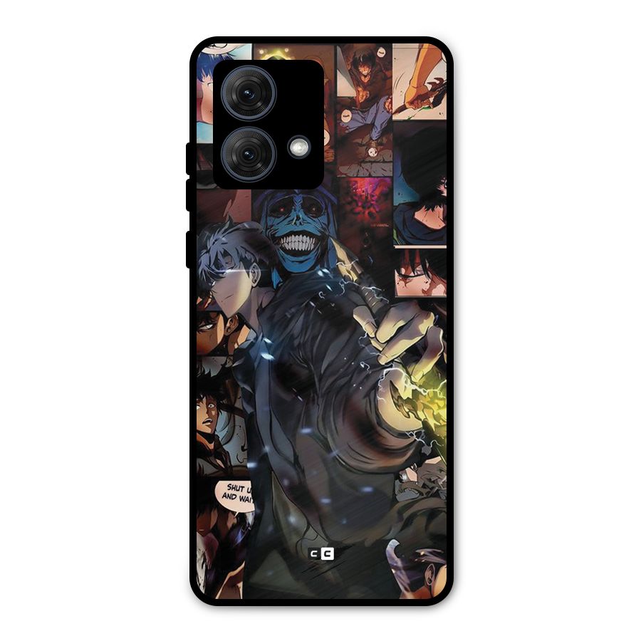 Solo Leveling Metal Back Case for Moto G84