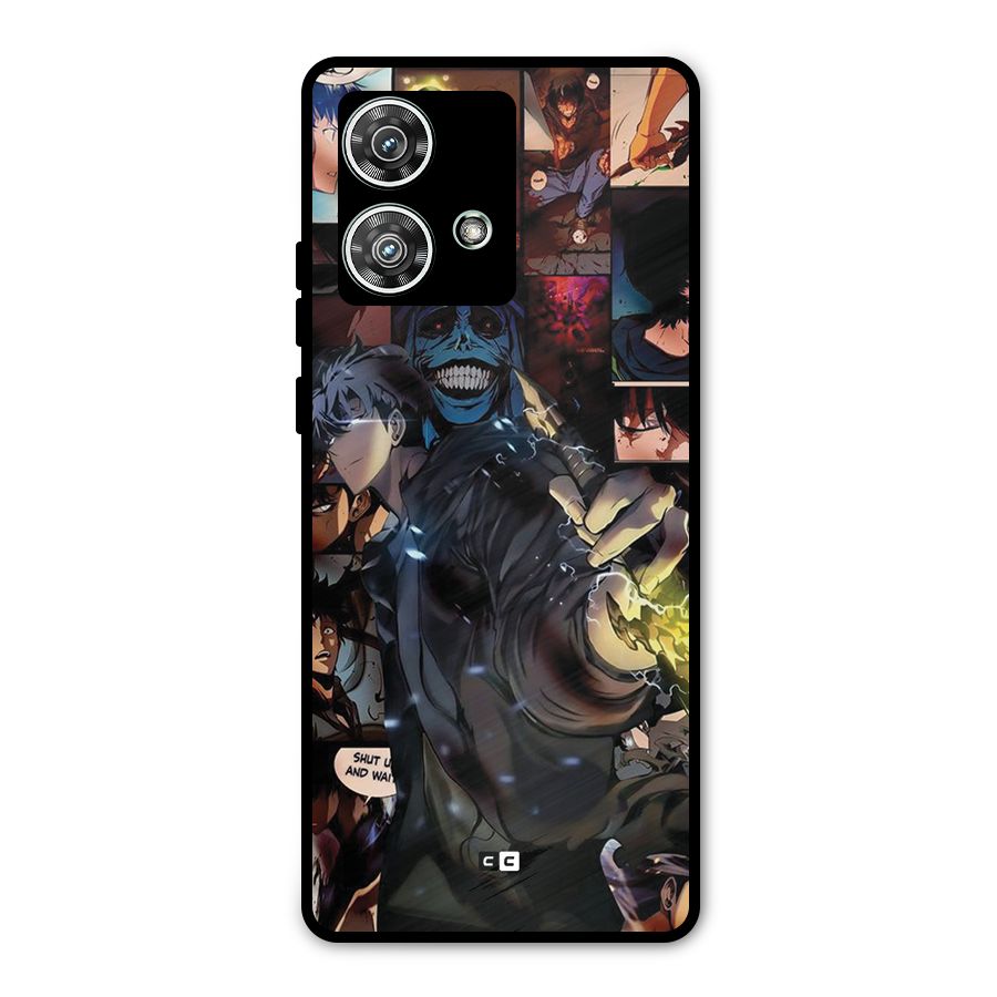 Solo Leveling Metal Back Case for Motorola Edge 40 Neo