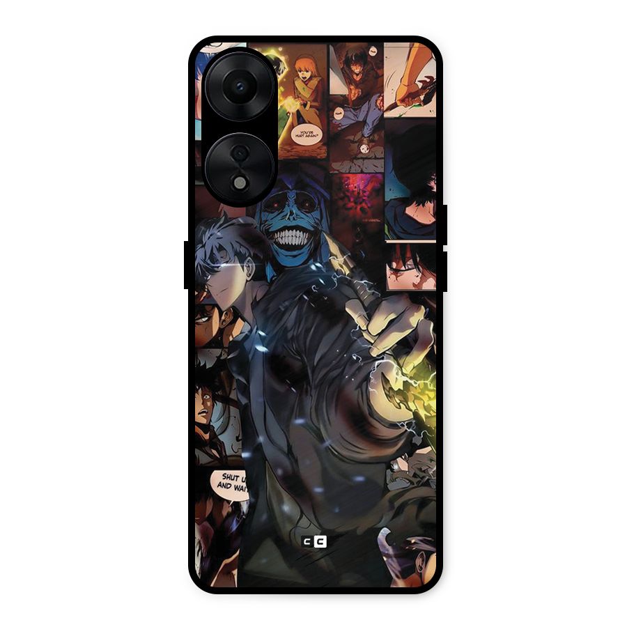 Solo Leveling Metal Back Case for Oppo A78 5G