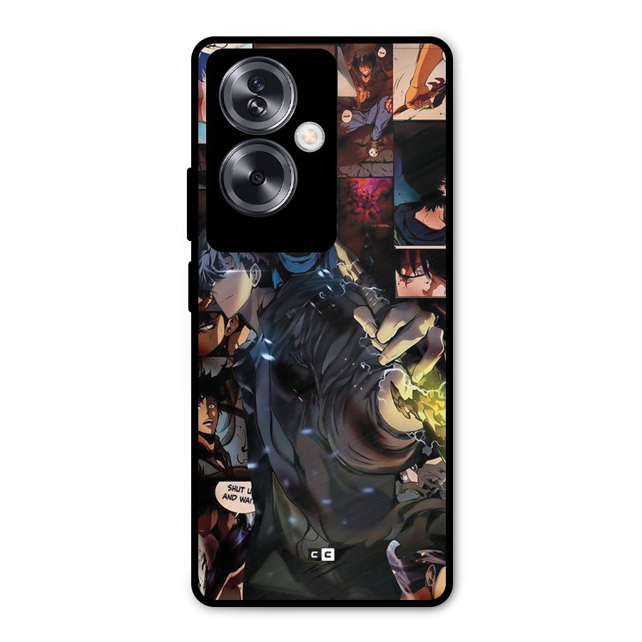 Solo Leveling Metal Back Case for Oppo A79 5G