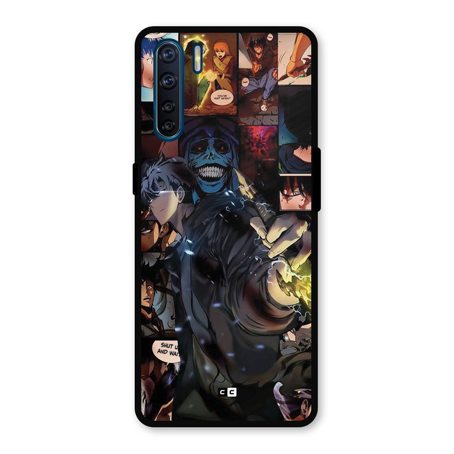 Solo Leveling Metal Back Case for Oppo F15