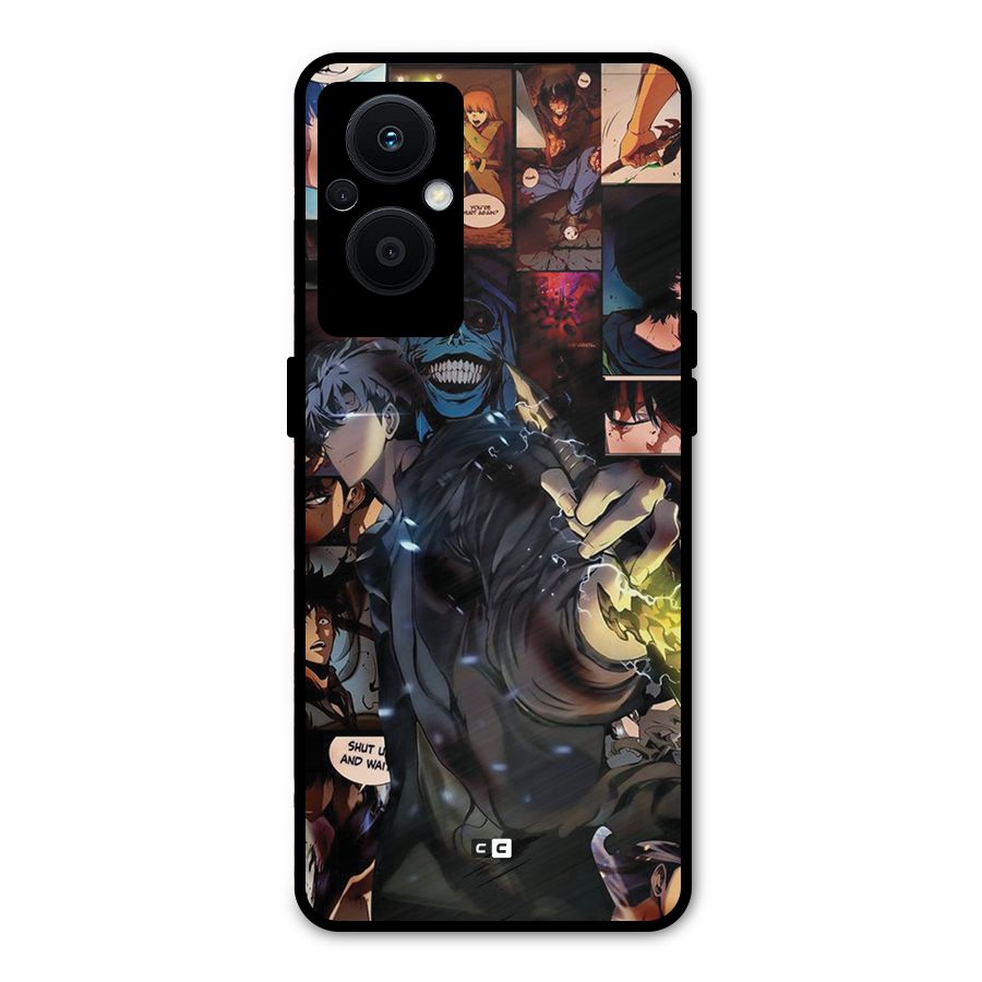 Solo Leveling Metal Back Case for Oppo F21 Pro 5G