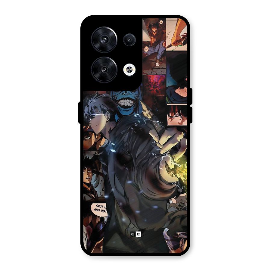 Solo Leveling Metal Back Case for Oppo Reno8 5G