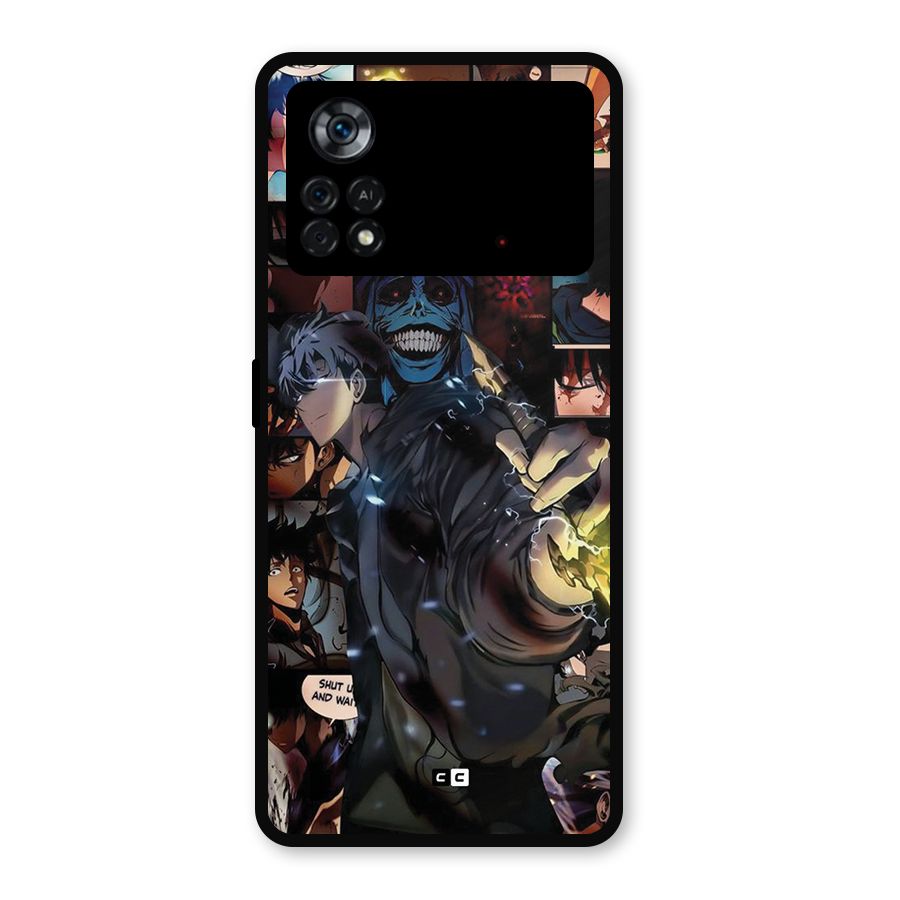 Solo Leveling Metal Back Case for Poco X4 Pro 5G