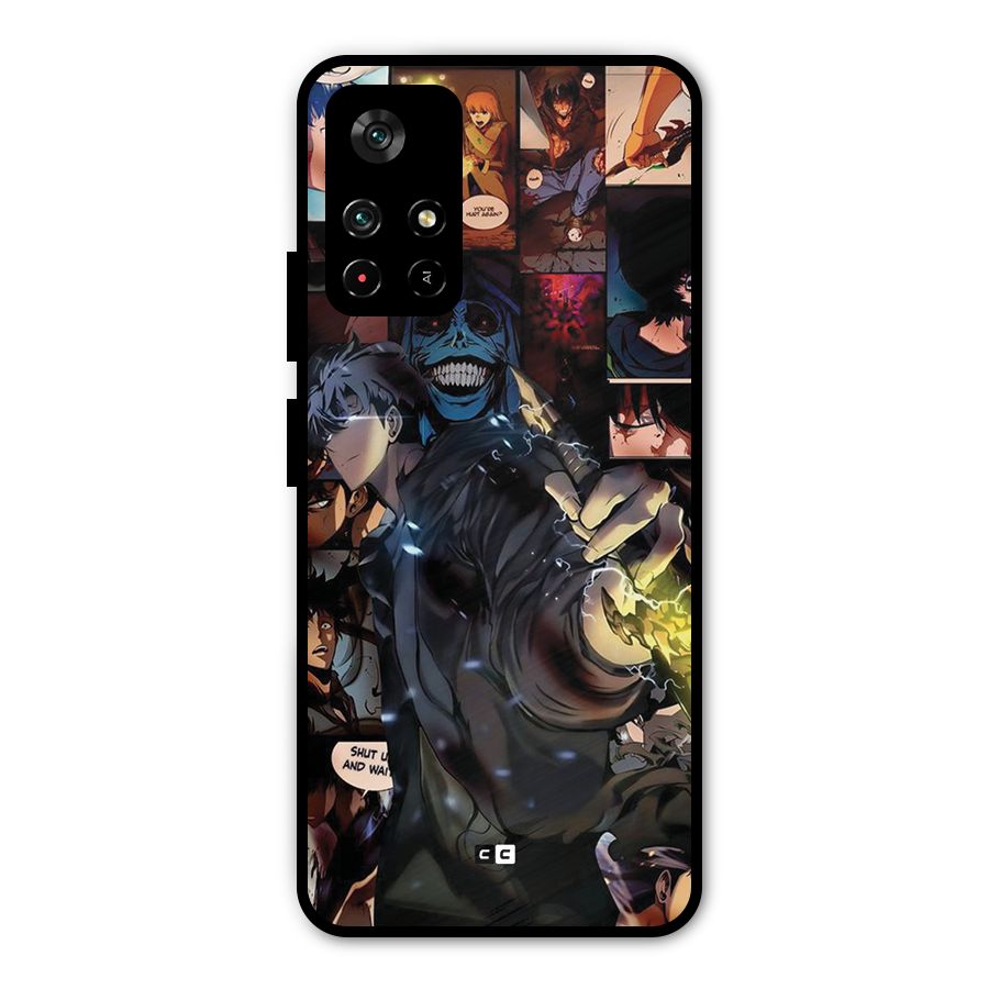 Solo Leveling Metal Back Case for Redmi Note 11T 5G