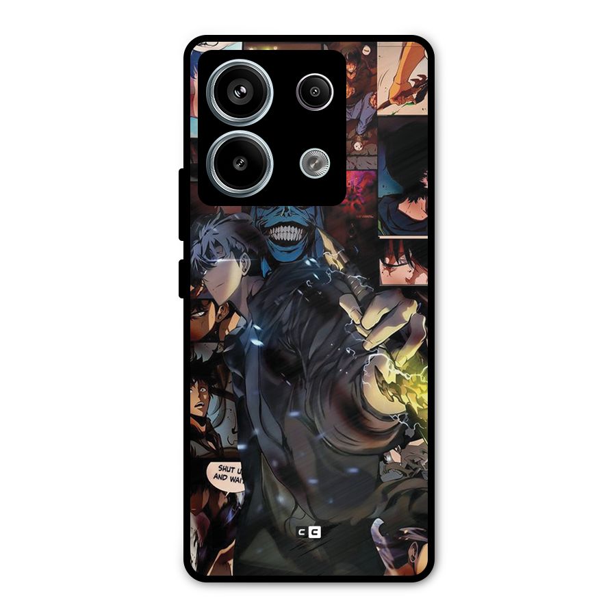 Solo Leveling Metal Back Case for Redmi Note 13 Pro 5G