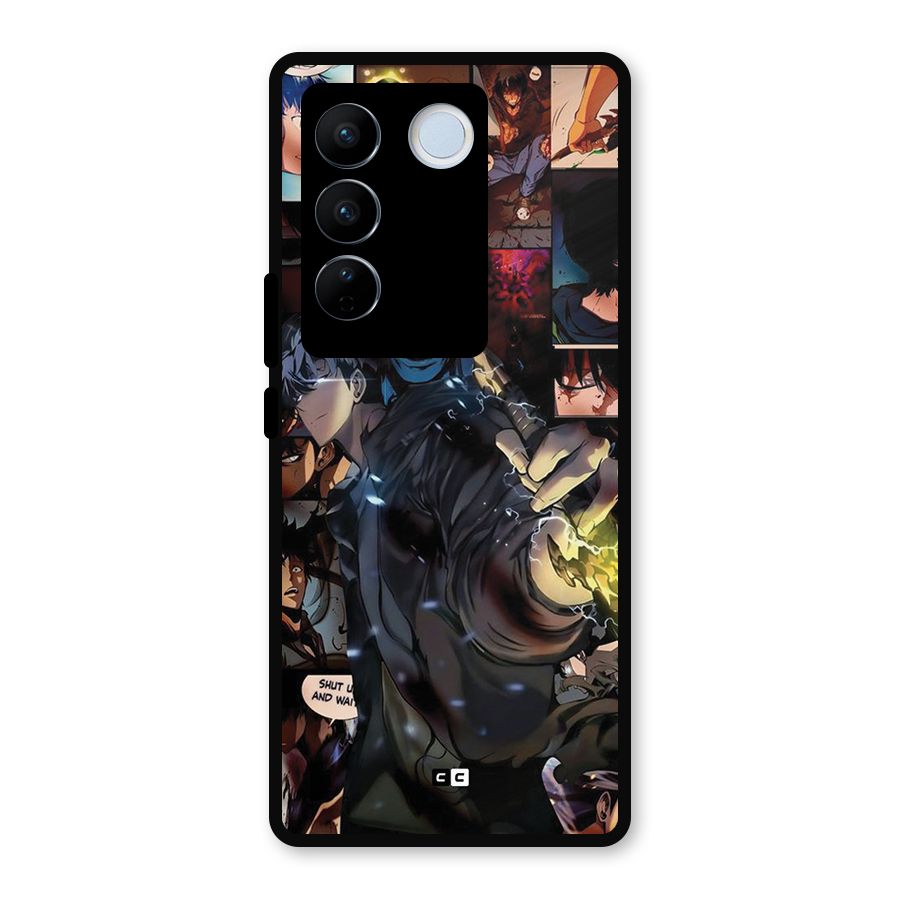 Solo Leveling Metal Back Case for Vivo V27