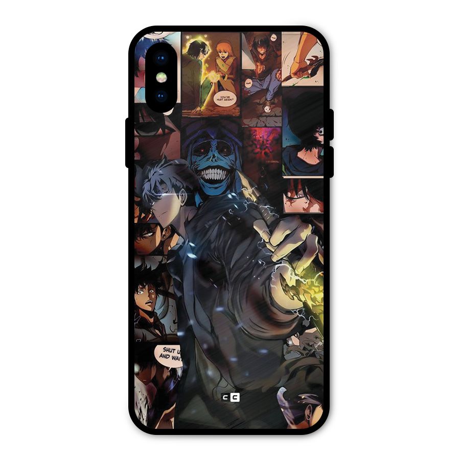 Solo Leveling Metal Back Case for iPhone XS