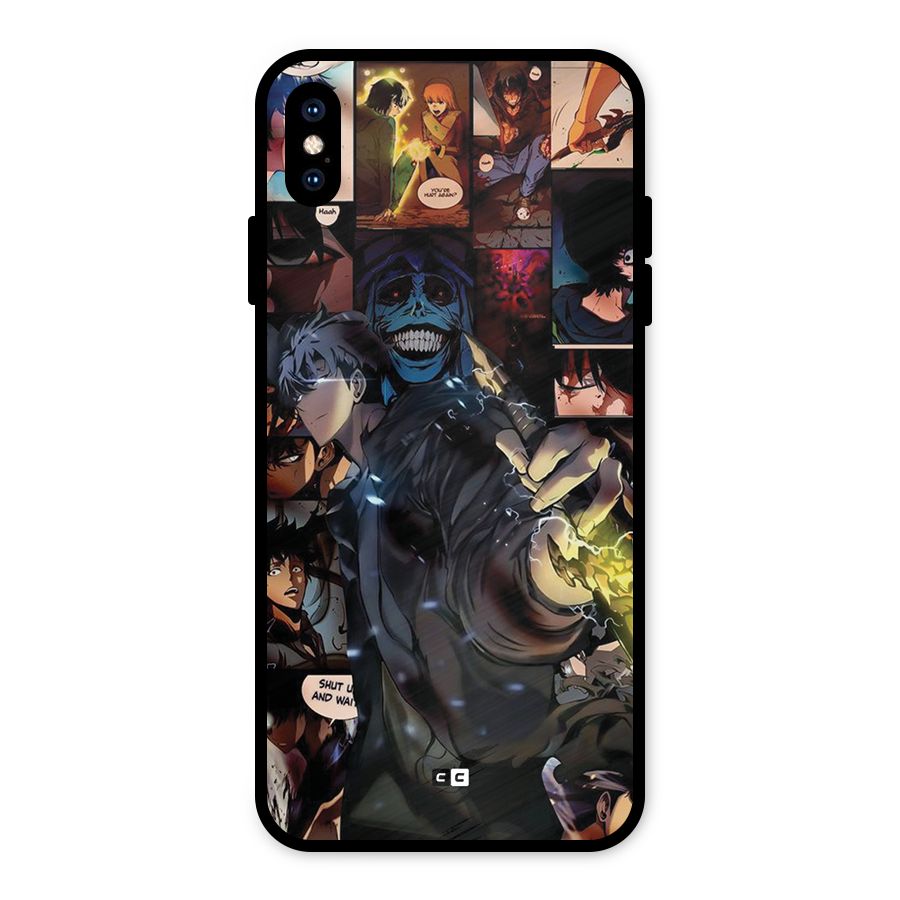 Solo Leveling Metal Back Case for iPhone XS Max