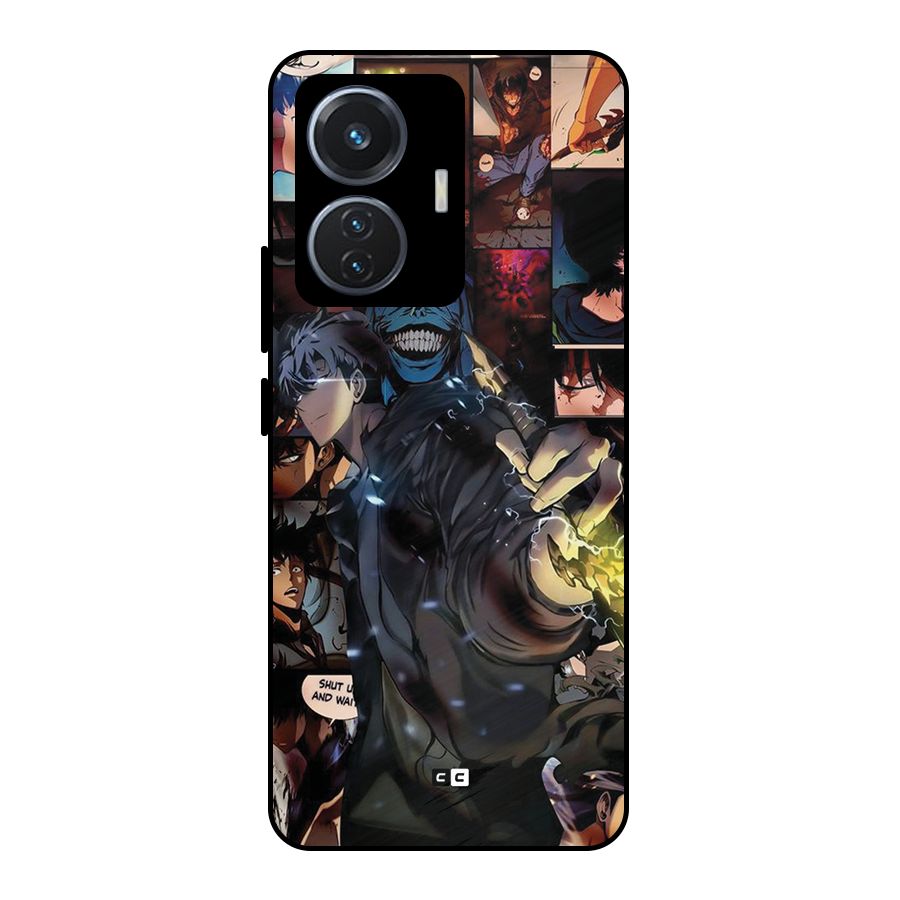 Solo Leveling Metal Back Case for iQOO Z6 44W