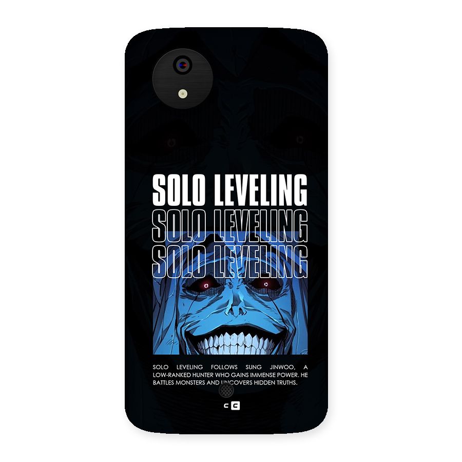 Solo Leveling Typo Back Case for Canvas A1  AQ4501