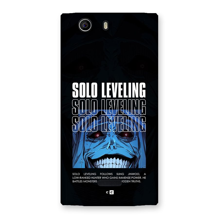 Solo Leveling Typo Back Case for Canvas Nitro 2 E311