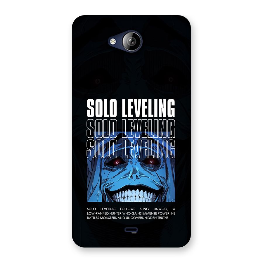 Solo Leveling Typo Back Case for Canvas Play Q355